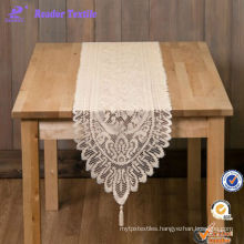 cheap beautiful lace ivory runner